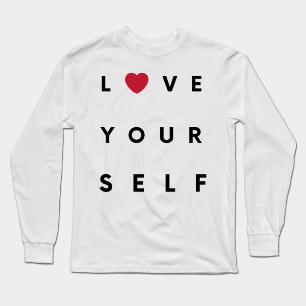 Love yourself Long Sleeve T-Shirt by jeune98